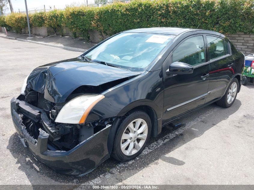 2011 Nissan Sentra 2.0Sl VIN: 3N1AB6AP8BL619824 Lot: 39467503