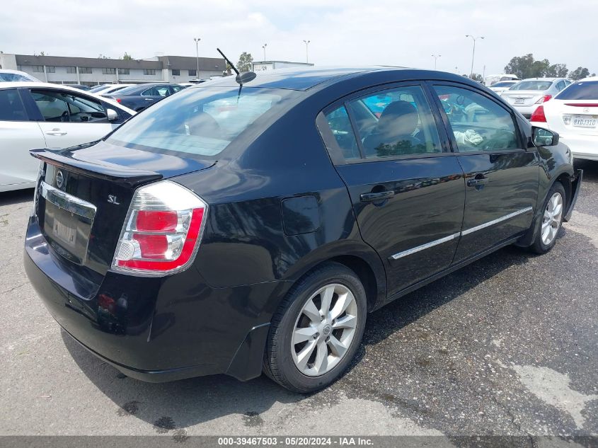 2011 Nissan Sentra 2.0Sl VIN: 3N1AB6AP8BL619824 Lot: 39467503