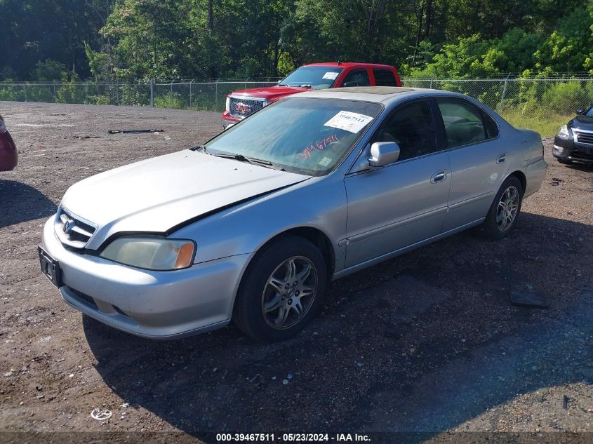 2000 Acura Tl 3.2 VIN: 19UUA5660YA006850 Lot: 39467511