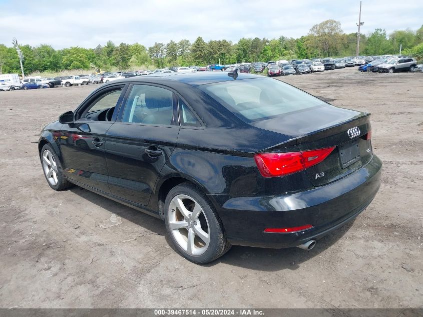 2015 Audi A3 2.0T Premium VIN: WAUBFGFF4F1007464 Lot: 39467514