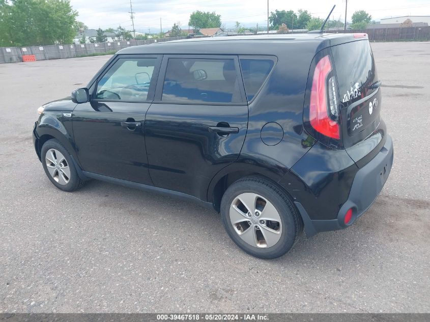 2015 Kia Soul VIN: KNDJN2A20F7755277 Lot: 39467518