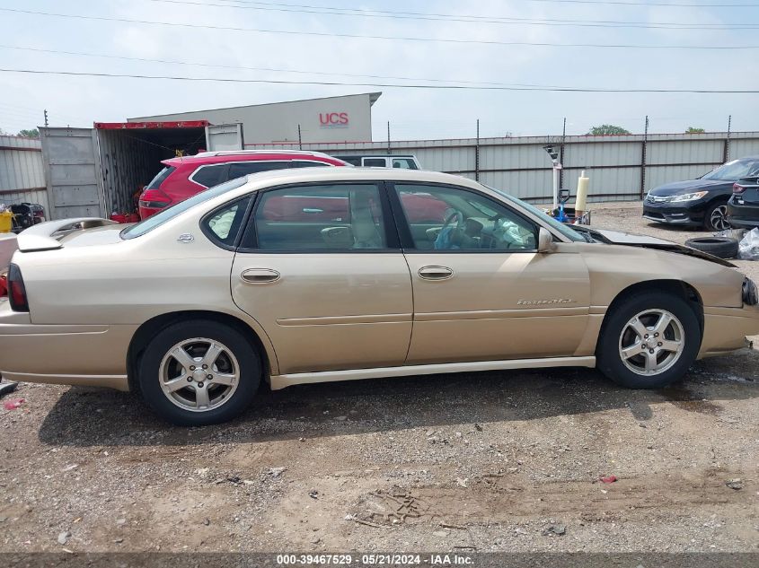 2004 Chevrolet Impala Ls VIN: 2G1WH52K549412711 Lot: 39467529