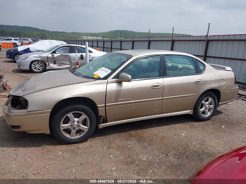 2004 Chevrolet Impala Ls VIN: 2G1WH52K549412711 Lot: 39467529