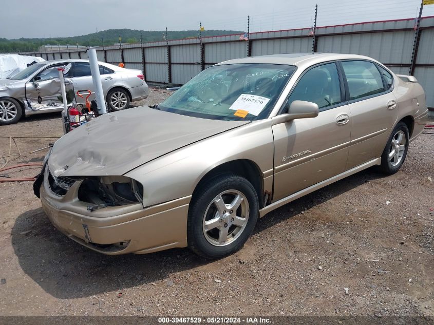 2004 Chevrolet Impala Ls VIN: 2G1WH52K549412711 Lot: 39467529