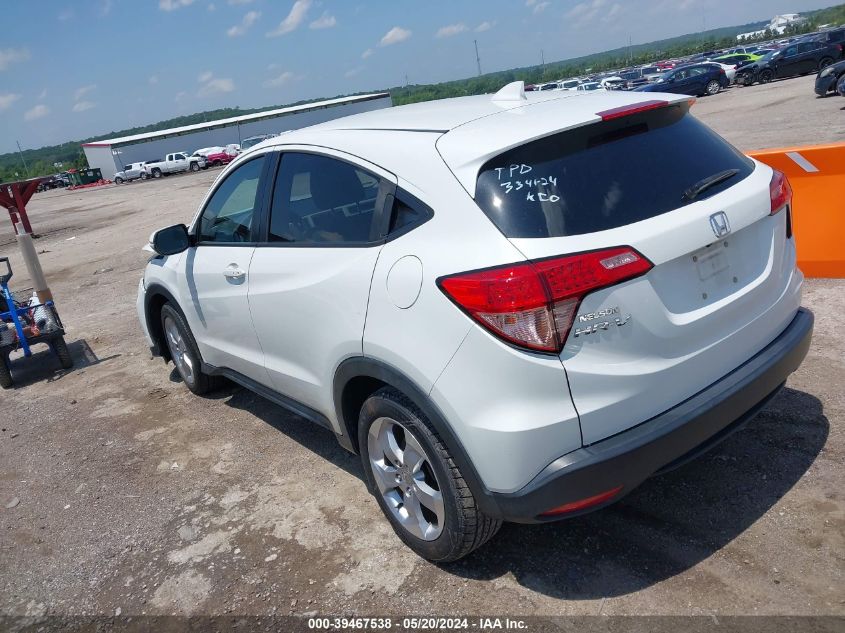 2016 Honda Hr-V Ex VIN: 3CZRU5H54GM712991 Lot: 39467538