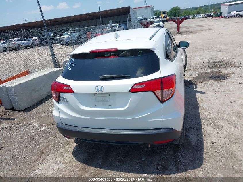 2016 Honda Hr-V Ex VIN: 3CZRU5H54GM712991 Lot: 39467538