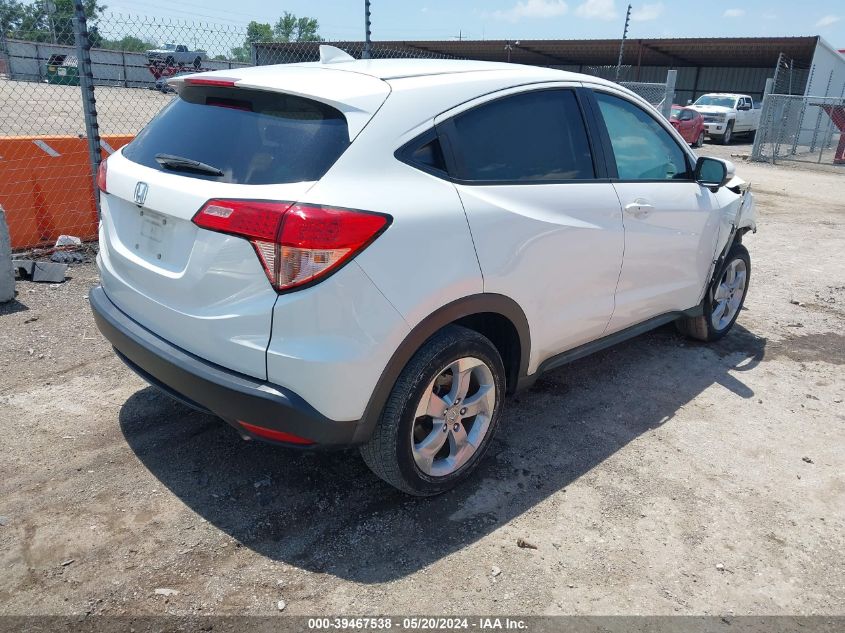 2016 Honda Hr-V Ex VIN: 3CZRU5H54GM712991 Lot: 39467538