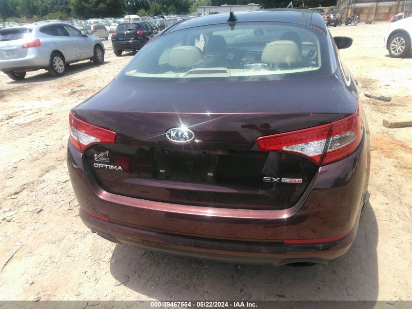 2012 Kia Optima Ex Turbo VIN: 5XXGN4A60CG017538 Lot: 39467554