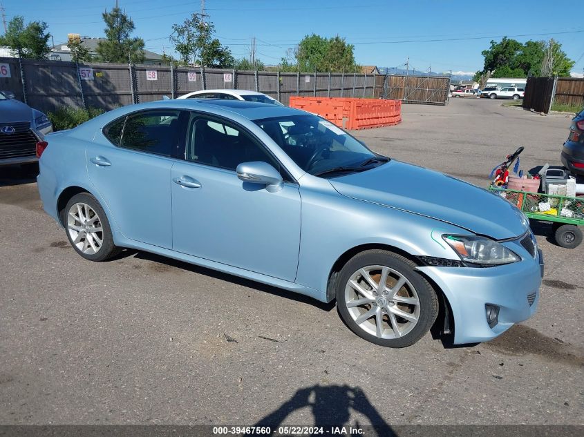 2011 Lexus Is 250 VIN: JTHCF5C2XB5050186 Lot: 39467560