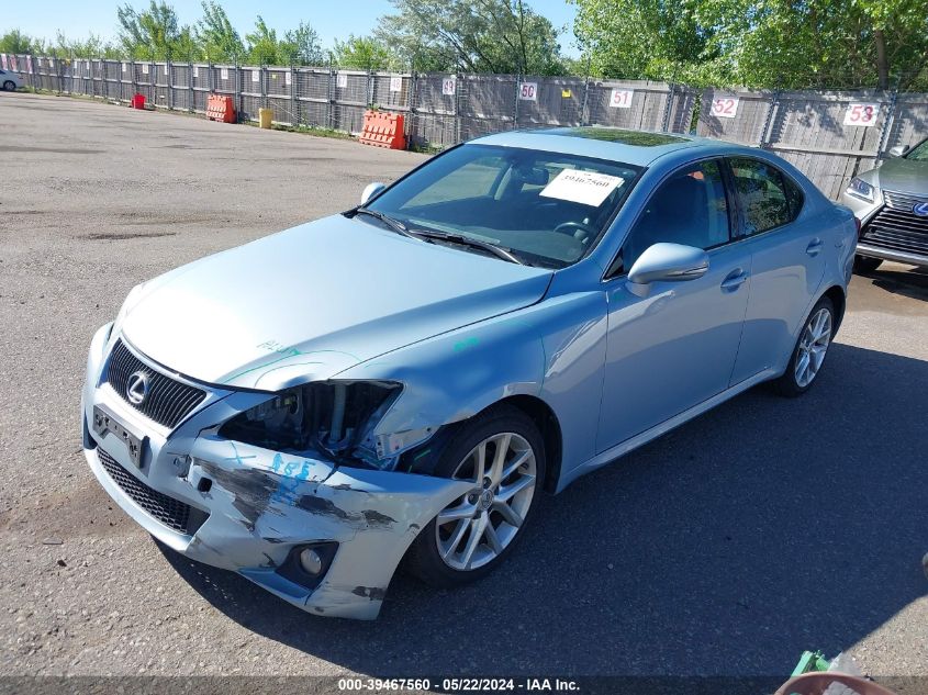 2011 Lexus Is 250 VIN: JTHCF5C2XB5050186 Lot: 39467560