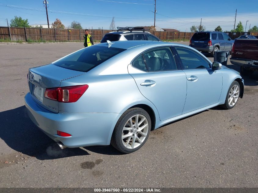 2011 Lexus Is 250 VIN: JTHCF5C2XB5050186 Lot: 39467560