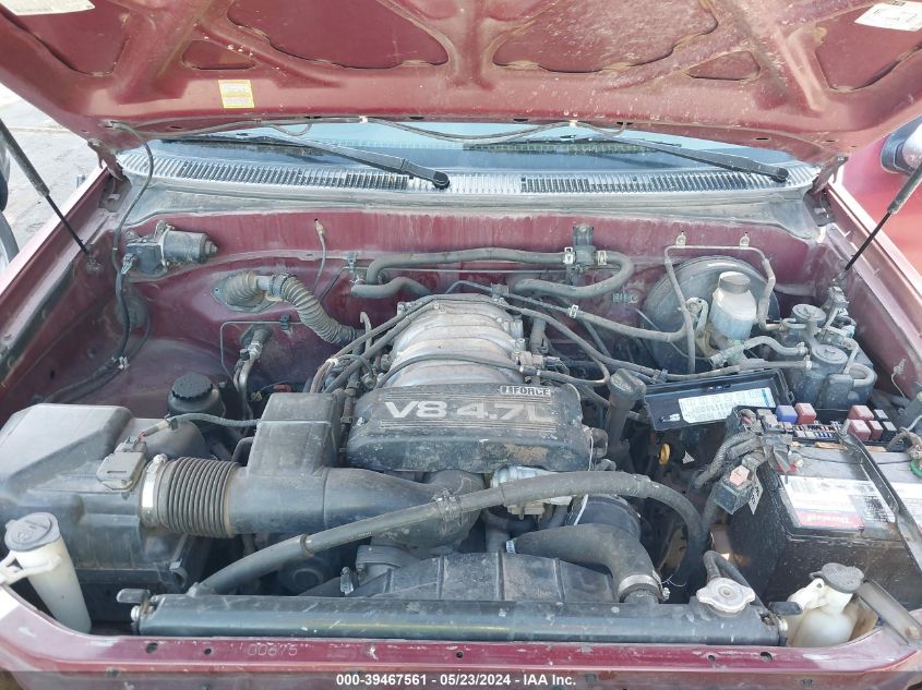 2001 Toyota Tundra Sr5 V8 VIN: 5TBBT44151S152101 Lot: 39467561