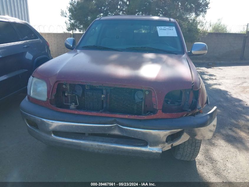 2001 Toyota Tundra Sr5 V8 VIN: 5TBBT44151S152101 Lot: 39467561