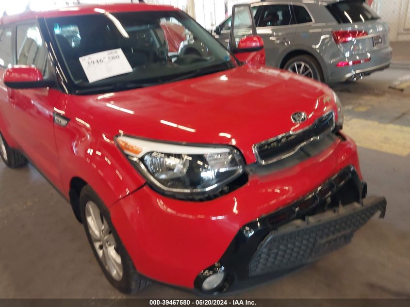 2016 Kia Soul + VIN: KNDJP3A53G7852792 Lot: 39467580