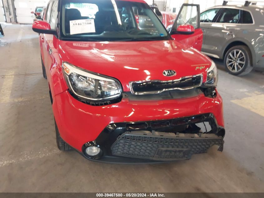 2016 Kia Soul + VIN: KNDJP3A53G7852792 Lot: 39467580