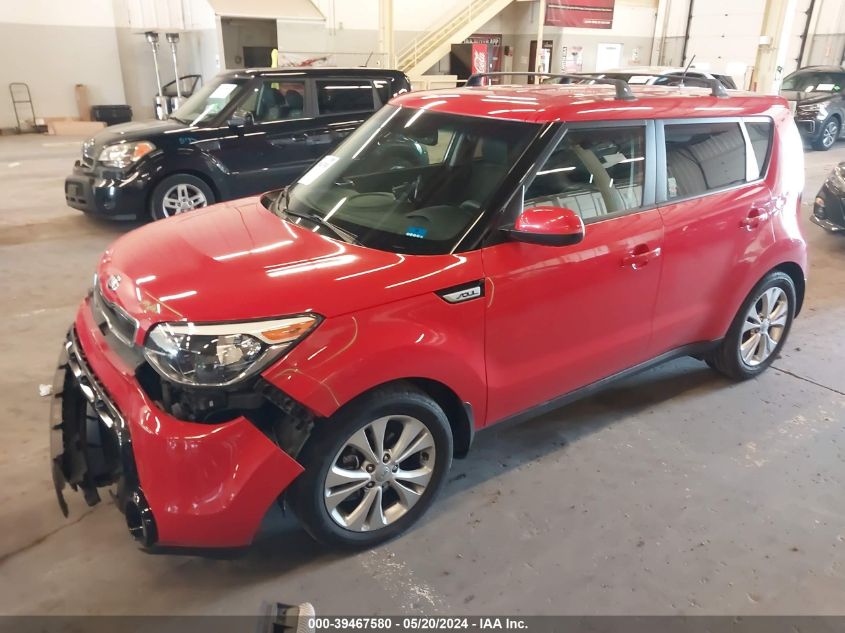 2016 Kia Soul + VIN: KNDJP3A53G7852792 Lot: 39467580