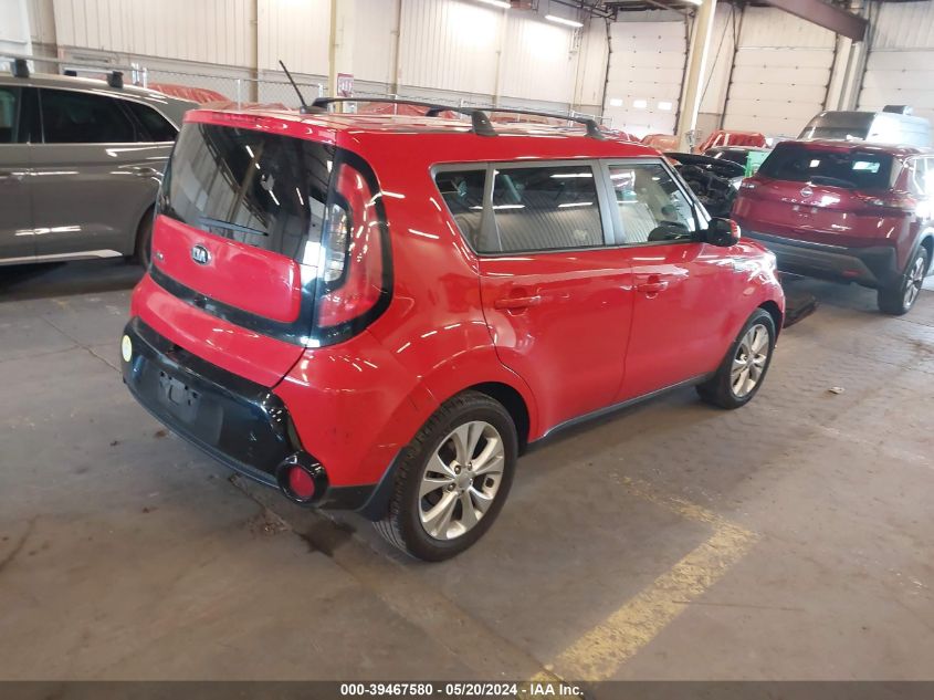 2016 Kia Soul + VIN: KNDJP3A53G7852792 Lot: 39467580