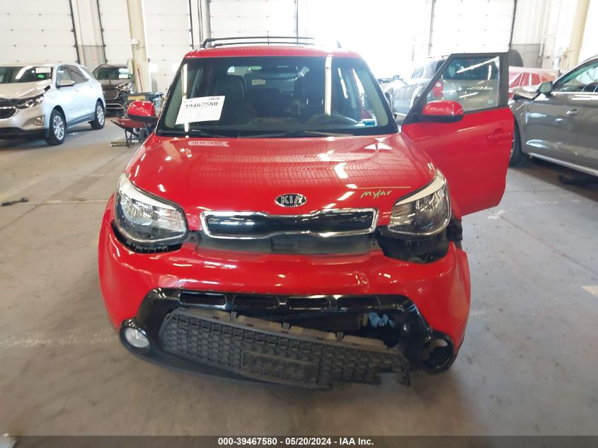 2016 Kia Soul + VIN: KNDJP3A53G7852792 Lot: 39467580