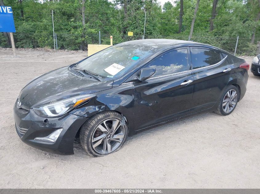 2014 Hyundai Elantra Se/Sport/Limited VIN: 5NPDH4AE4EH471039 Lot: 39467605