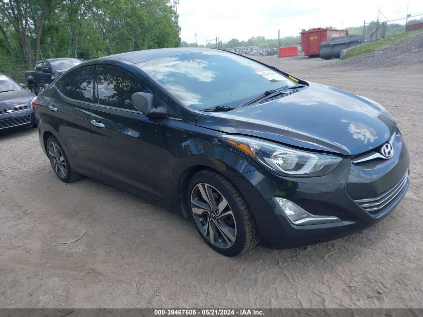 2014 Hyundai Elantra Se/Sport/Limited VIN: 5NPDH4AE4EH471039 Lot: 39467605