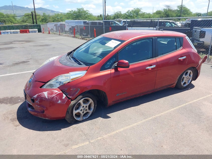 2014 Nissan Leaf Sv VIN: 1N4AZ0CPXEC336107 Lot: 39467621