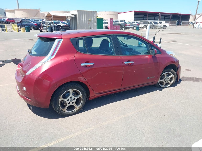2014 Nissan Leaf Sv VIN: 1N4AZ0CPXEC336107 Lot: 39467621