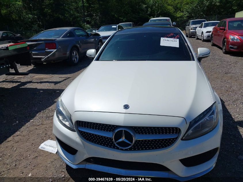 2017 Mercedes-Benz C 300 VIN: WDDWJ4JBXHF380462 Lot: 39467639