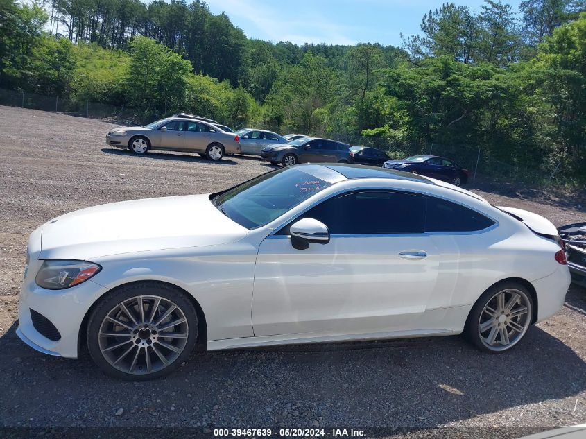 2017 Mercedes-Benz C 300 VIN: WDDWJ4JBXHF380462 Lot: 39467639