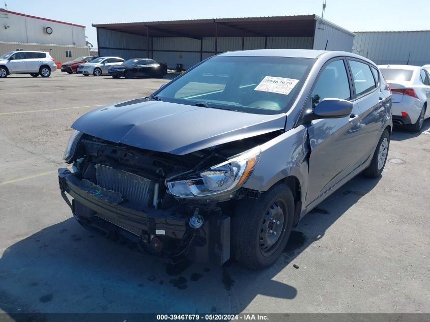 2016 Hyundai Accent Se VIN: KMHCT5AE0GU294980 Lot: 39467679