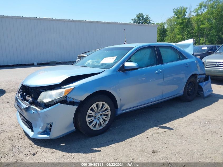 2012 Toyota Camry Le VIN: 4T1BF1FK2CU605278 Lot: 39467681