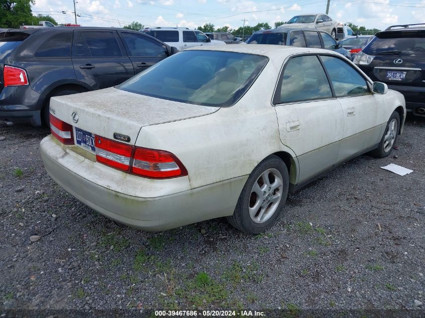 2001 Lexus Es 300 VIN: JT8BF28G610332237 Lot: 39467686