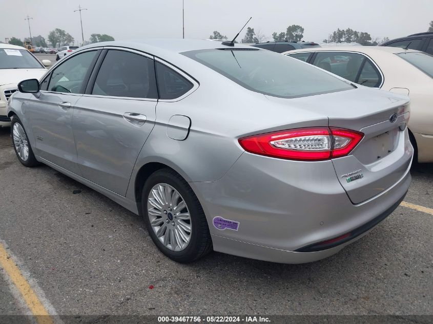 2016 Ford Fusion Energi Se Luxury VIN: 3FA6P0PUXGR305875 Lot: 39467756