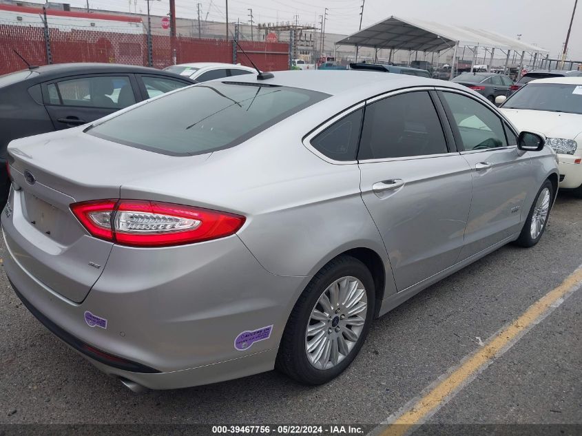 2016 Ford Fusion Energi Se Luxury VIN: 3FA6P0PUXGR305875 Lot: 39467756