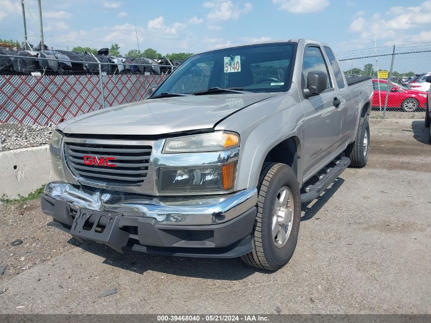 2005 GMC Canyon Sle VIN: 1GTDT196958227041 Lot: 39468040