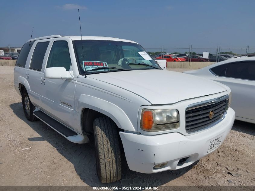 2000 Cadillac Escalade VIN: 1GYEK13R2YR156767 Lot: 39468056