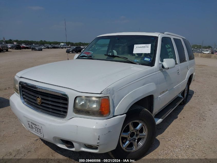 2000 Cadillac Escalade VIN: 1GYEK13R2YR156767 Lot: 39468056