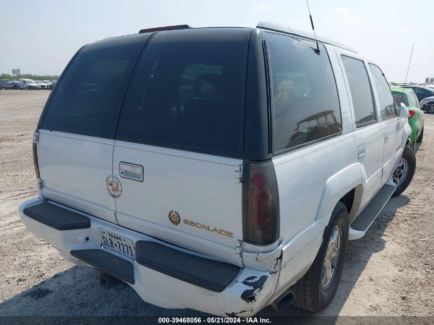 2000 Cadillac Escalade VIN: 1GYEK13R2YR156767 Lot: 39468056