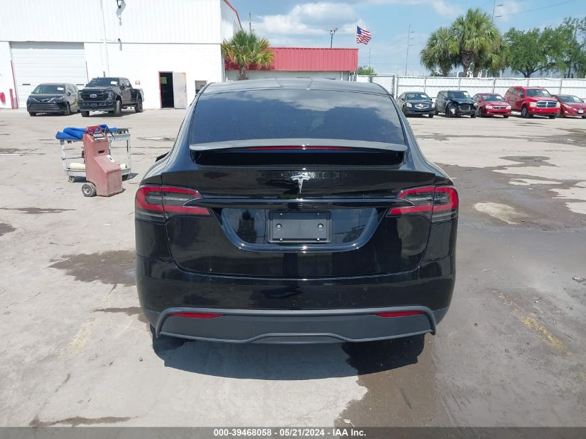 2022 Tesla Model X Dual Motor All-Wheel Drive VIN: 7SAXCAE50NF359263 Lot: 39468058