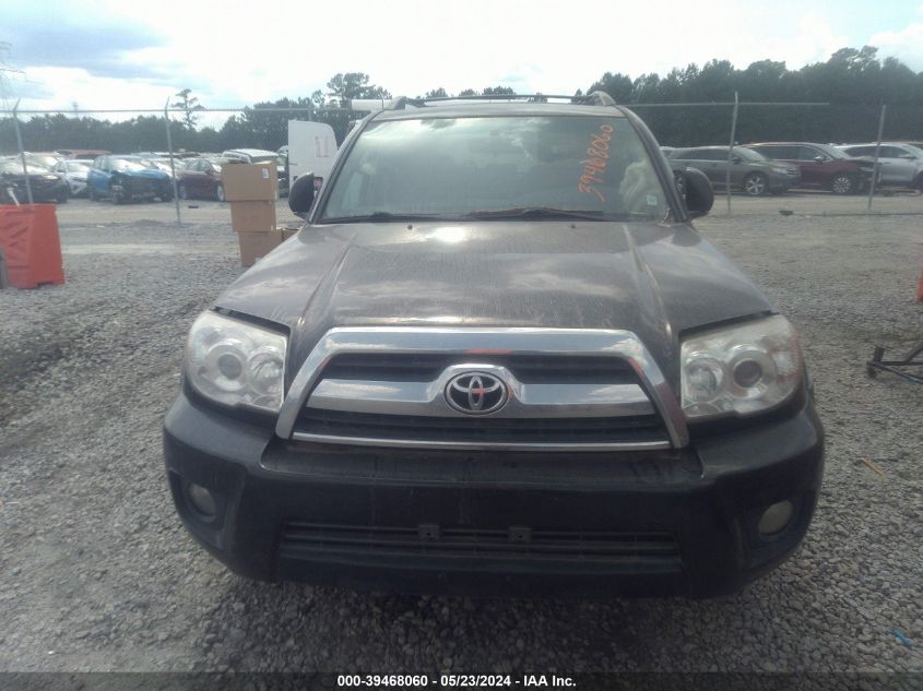 JTEZU14RX78086709 2007 Toyota 4Runner Sr5 V6