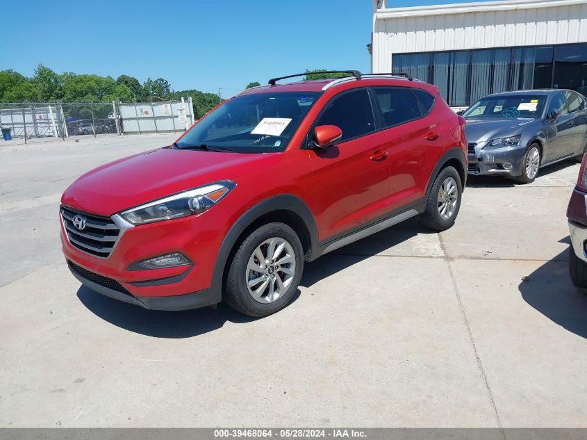 2017 Hyundai Tucson Se Plus VIN: KM8J33A4XHU411372 Lot: 39468064