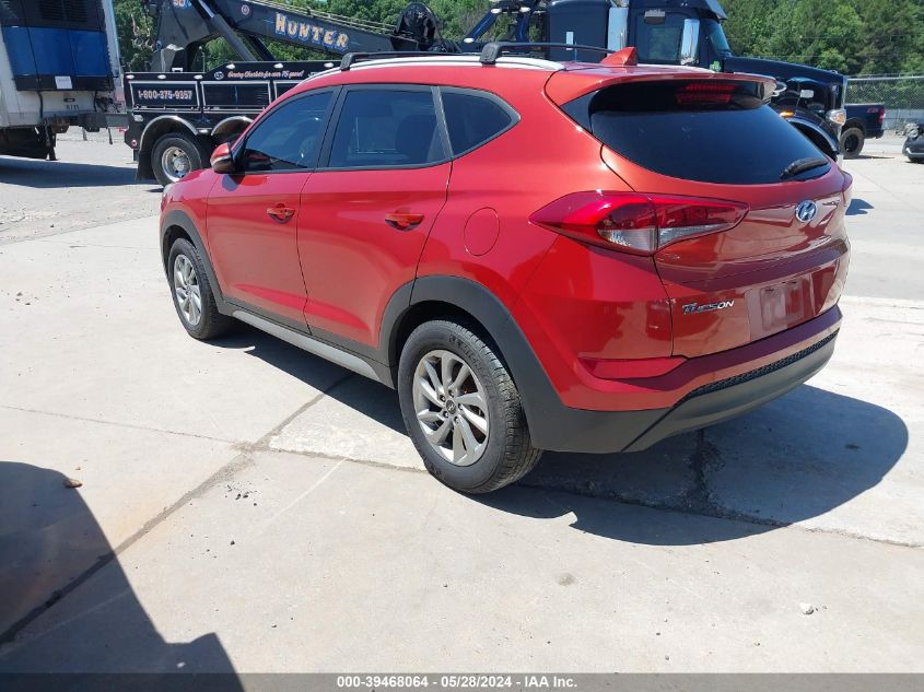 2017 Hyundai Tucson Se Plus VIN: KM8J33A4XHU411372 Lot: 39468064