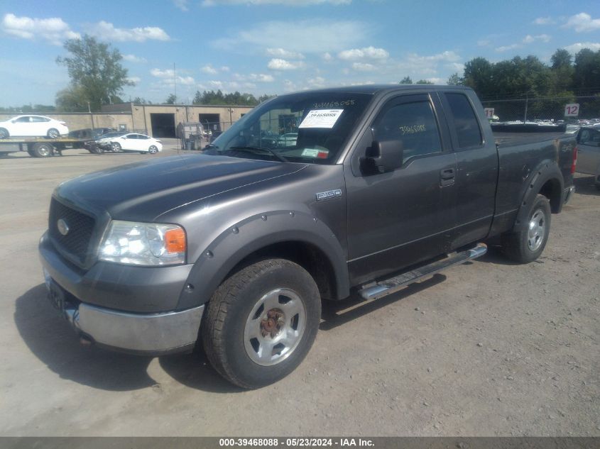 2005 Ford F-150 Fx4/Lariat/Xl/Xlt VIN: 1FTPX14555NA76197 Lot: 39468088