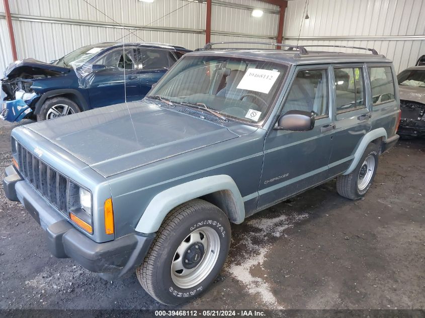 1997 Jeep Cherokee Se VIN: 1J4FJ28P4VL590191 Lot: 39468112