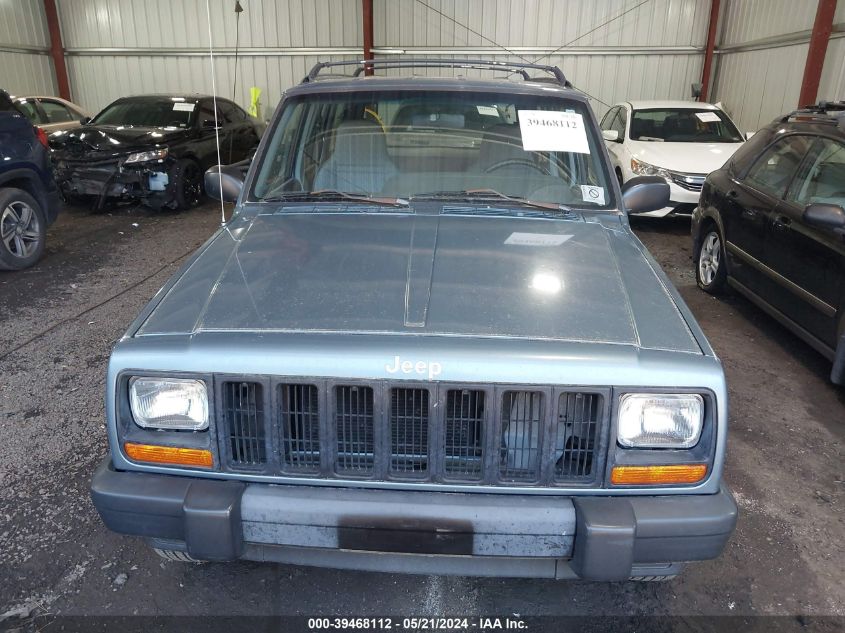 1997 Jeep Cherokee Se VIN: 1J4FJ28P4VL590191 Lot: 39468112