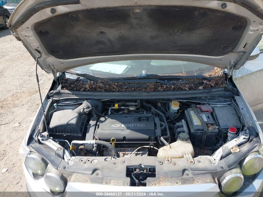 2012 Chevrolet Sonic 2Ls VIN: 1G1JA5SH8C4194462 Lot: 39468127