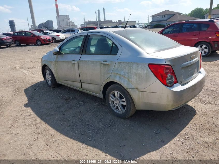 2012 Chevrolet Sonic 2Ls VIN: 1G1JA5SH8C4194462 Lot: 39468127