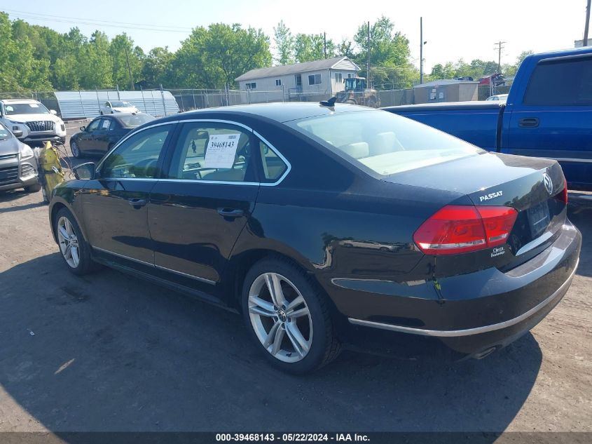 1VWBN7A37EC007350 | 2014 VOLKSWAGEN PASSAT