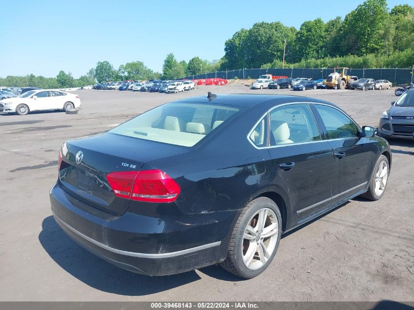 1VWBN7A37EC007350 | 2014 VOLKSWAGEN PASSAT