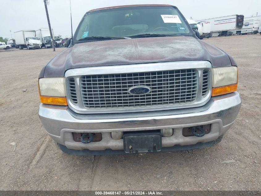 2001 Ford Excursion Limited VIN: 1FMNU42L61EA19760 Lot: 39468147