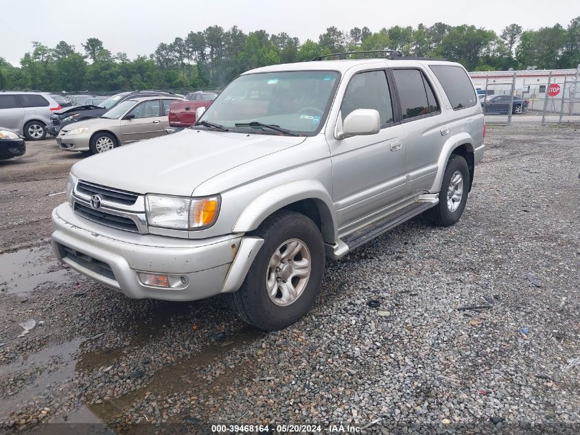 2002 Toyota 4Runner Limited V6 VIN: JT3HN87R920367848 Lot: 39468164